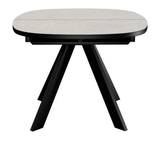 Стол DikLine B110 Хромикс белый/опоры черные