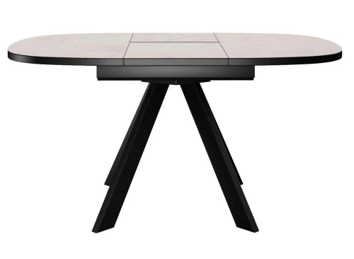 Стол DikLine B110 Хромикс белый/опоры черные