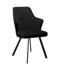 Стул DikLine 345 K21 черный, ножки черные Стул DikLine 345 K21 черный, ножки черные