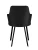 Стул DikLine 345 K21 черный, ножки черные