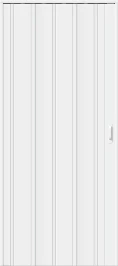 Межкомнатная дверь складная BRAVO ДСК 007 Белый глянец