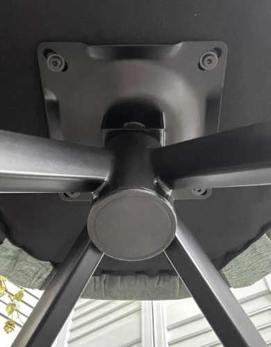 Стул BERRIES 360 град., Зеленый Loris-39, велюр/темно-зеленый 7525-156, велюр/ черный каркас, DISAUR