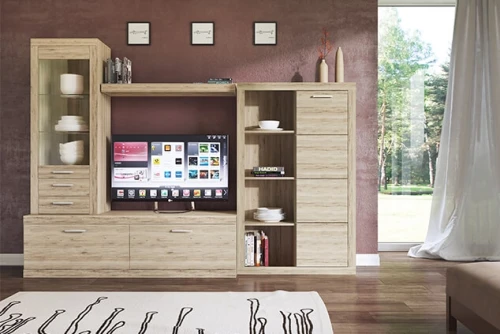 Полка 1NM, OSKAR , цвет дуб Санремо