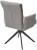 Стул PONCE 360 град. поворот. Brego-07 Серый, ткань/ XD841-16 Серый, букле/ Черный, ®DISAUR