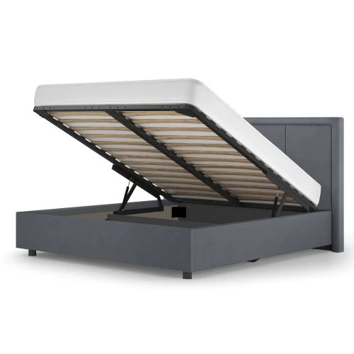 Кровать-8М с подъёмным основанием 1600 сталь