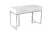 Стол-консоль Армада F-1543, 120х60х78 см, белый, серебро
