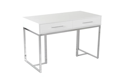 Стол-консоль Армада F-1543, 120х60х78 см, белый, серебро