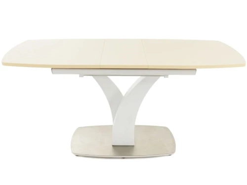 Стол «Нотр Дам» ПМ стекло, молочный