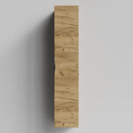 Пенал Марко 30 подвесной, дверь, ручки Черные, Дуб Тортуга ПВХ 2357-43, правый