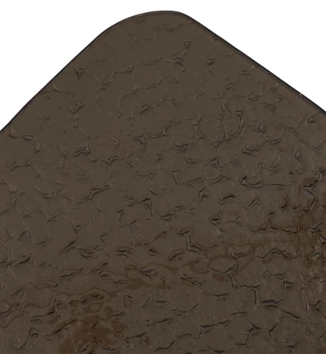 Стол LAURITS 200 GOLDEN, стекло BUBBLE  / Прозрачный каркас ®DISAUR