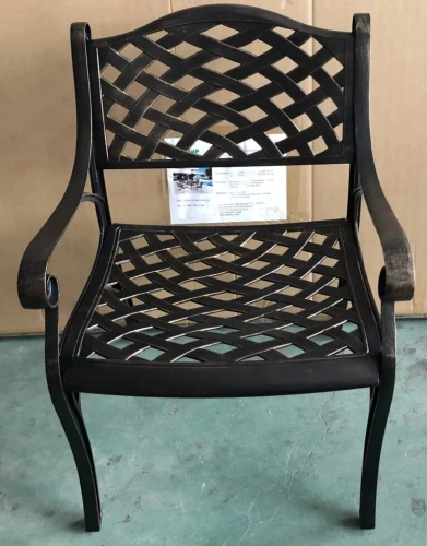 Металлическая мебель из литого алюминия Paris