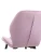 DC826 Стул мягкий, СИРЕНЕВЫЙ#G62-27 велюр, каркас металл черный КРУГЛЫЙ