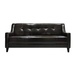 Диван Денди экокожа коричневый