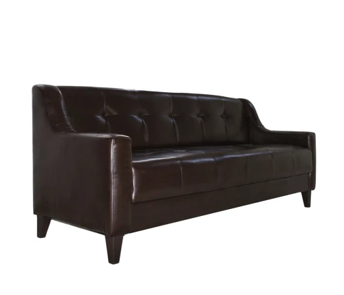 Диван Денди экокожа коричневый