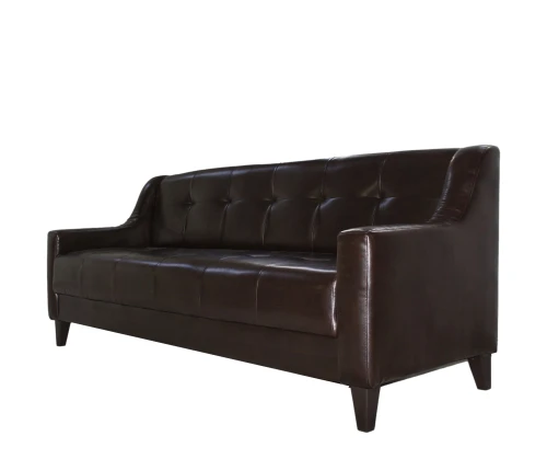 Диван Денди экокожа коричневый