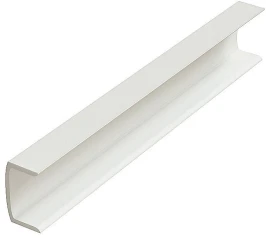 Заглушка торцевая для цоколя ПВХ Белый 95*16*15