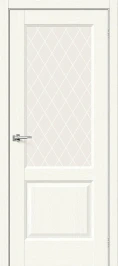 Межкомнатная дверь экошпон Неоклассик-33 White Wood White Сrystal