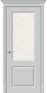 Межкомнатная дверь эмаль BRAVO Скинни-13 Grace White Сrystal