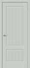 Межкомнатная дверь эмалит BRAVO Прима-12.Ф7 Grey Matt