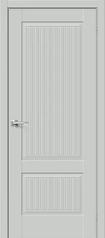 Межкомнатная дверь эмалит BRAVO Прима-12.Ф7 Grey Matt