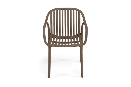"Мохито" стул пластиковый, цвет бежево-коричневый