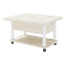 Стол-трансформер Джокер гаскон пайн светлый/белый