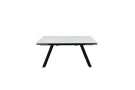 Стол Монако NEW, Керамогранит, Черный матовый муар/Greys white