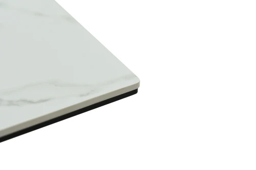 Стол Монако NEW, Керамогранит, Черный матовый муар/Greys white