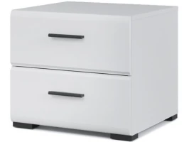 Тумба «Йорк», Белый/белый глянец