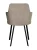 Стул DikLine 345 K4 капучино, ножки черные