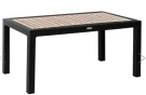Стол пластиковый RATTAN арт.ЭП 401424 160x95см прямоугольный (антрацит) Стол пластиковый RATTAN арт.ЭП 401424 160x95см прямоугольный (антрацит)