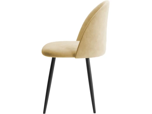 Комплект стульев «Лео» 2шт, Бренди 37, каркас черный