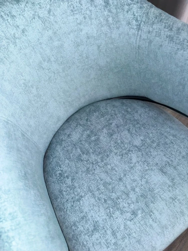 Стул ДИЛЛ, цвет RAIN 7 бриз, велюр / черный каркас М-City