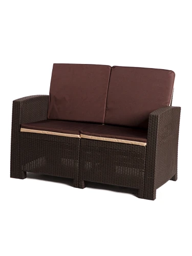 Комплект мебели под искусственный ротанг для отдыха Калифорния «California Family Mini Set» арт.77787/77763/8422  -  2П