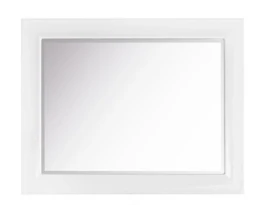 Зеркало Риккардо 110, патина серебро, белое