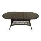 Стол овальный 1800х900х750 мм из ротанга МЭДИСОН «MADISON» арт.79903
