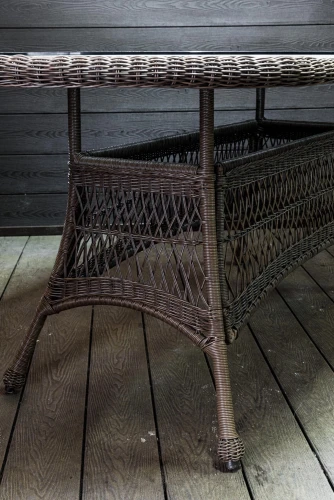 Стол овальный 1800х900х750 мм из ротанга МЭДИСОН «MADISON» арт.79903