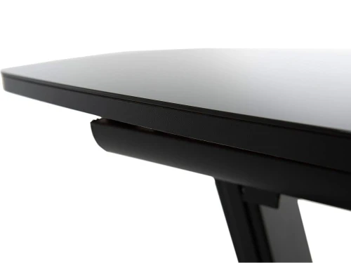 Стол «Севилья» ПМ стекло, черный