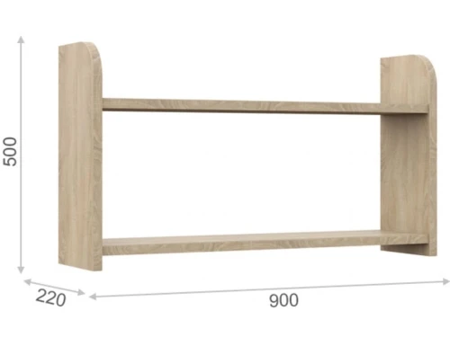 Полка «Валенсия», Дуб сонома