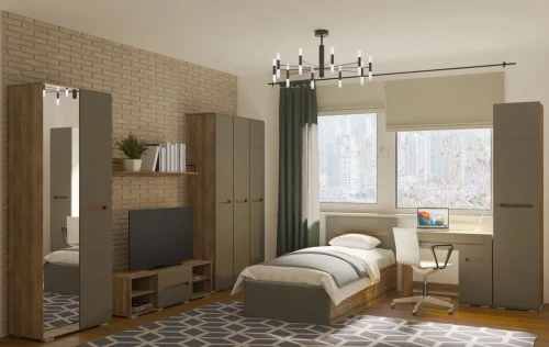 Шкаф с зеркалом Наоми ШК-22, графит