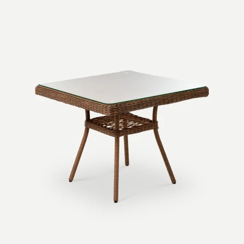 Стол Impero 950х950 СТ из искусственного ротанга