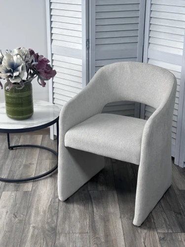 Стул DJUN CKS032-06Z Серый, ткань / каркас металл в обивке CKS032-06Z, ®DISAUR