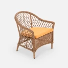 Кресло Nova Грецкий орех, RAL 8011, Dyer 540 из искусственного ротанга Кресло Nova Грецкий орех, RAL 8011, Dyer 540 из искусственного ротанга