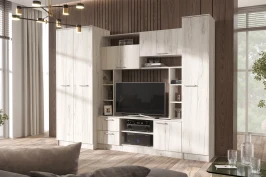 Гостиная Флора, Дуб крафт белый