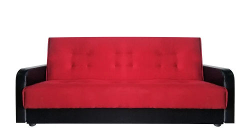 Диван Лондон 120 красный, пружинный блок Боннель
