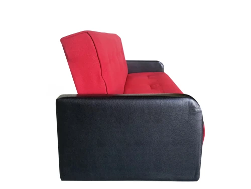 Диван Лондон 120 красный, пружинный блок Боннель