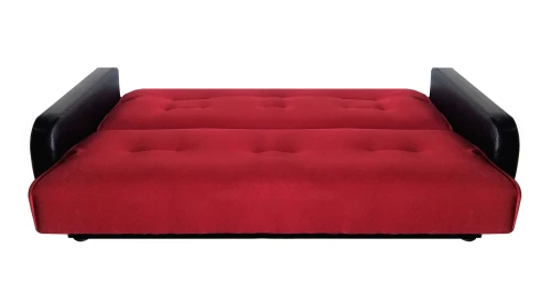 Диван Лондон 120 красный, пружинный блок Боннель