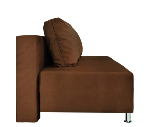 Еврокнижка Парма Люкс велюр коричневый