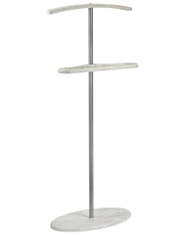 Вешалка костюмная Дэви 3 металлик/дуб дымчатый