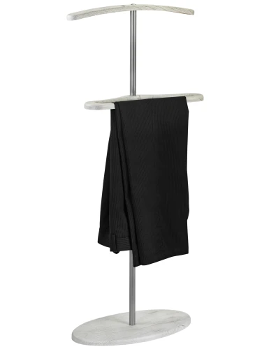 Вешалка костюмная Дэви 3 металлик/дуб дымчатый